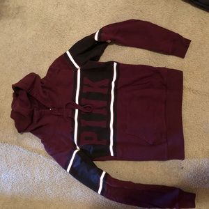Pink Victoria’s Secret size XS hoodie